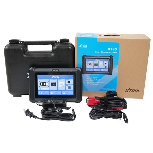 مجموعة التشخيص الذكي XT70 + E2S - مجموعة ماسح ضوئي شامل وشامل للسيارات الكهربائية للورش