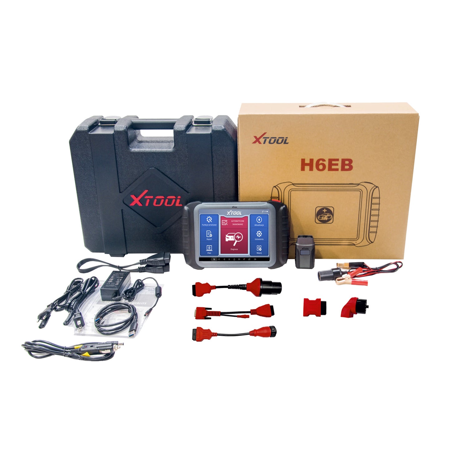 XTOOL H6EB Car Diagnostic Platform with Bluetooth connection
