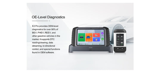 Master EV & ICE Diagnostics with XTOOL E2 Pro: Your All-in-One Smart Diagnostic Platform
