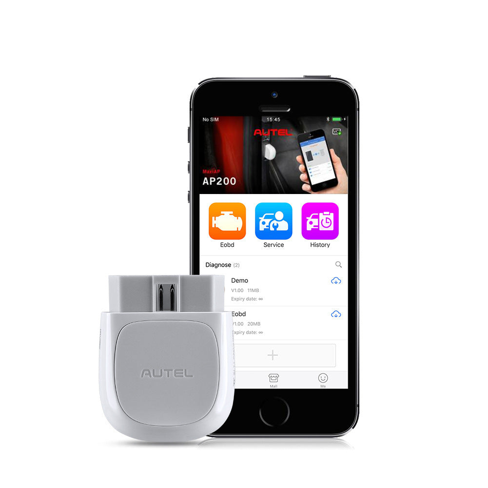 Autel AP200 – Scanner OBD2 Bluetooth pour Diagnostic Complet et Réinitialisations Automobiles