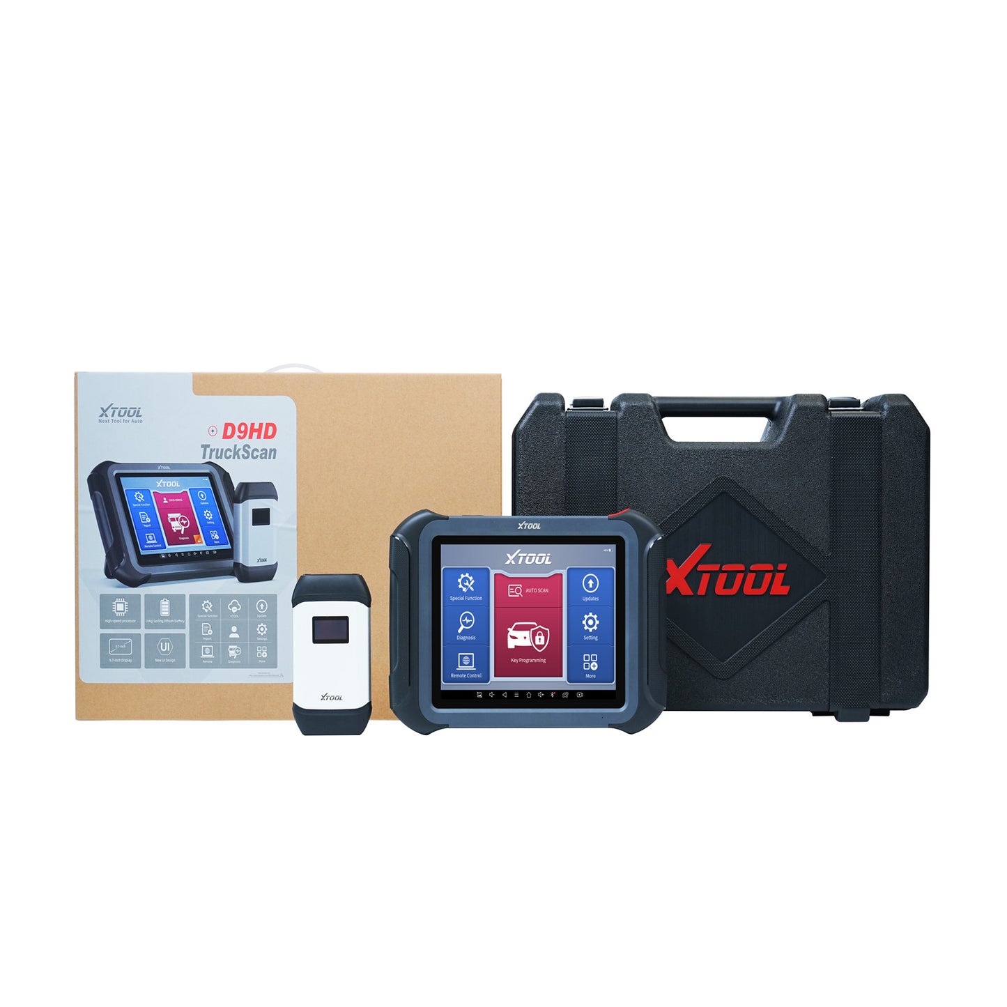 XTOOL D9HD Smart Diagnostic System, Car & Light & Heavy Duty Truck Diagnostic Tool