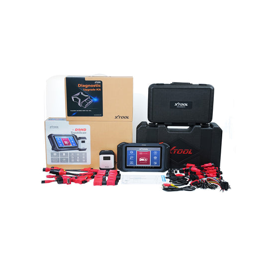 XTOOL D9HD Smart Diagnostic System, Car & Light & Heavy Duty Truck Diagnostic Tool