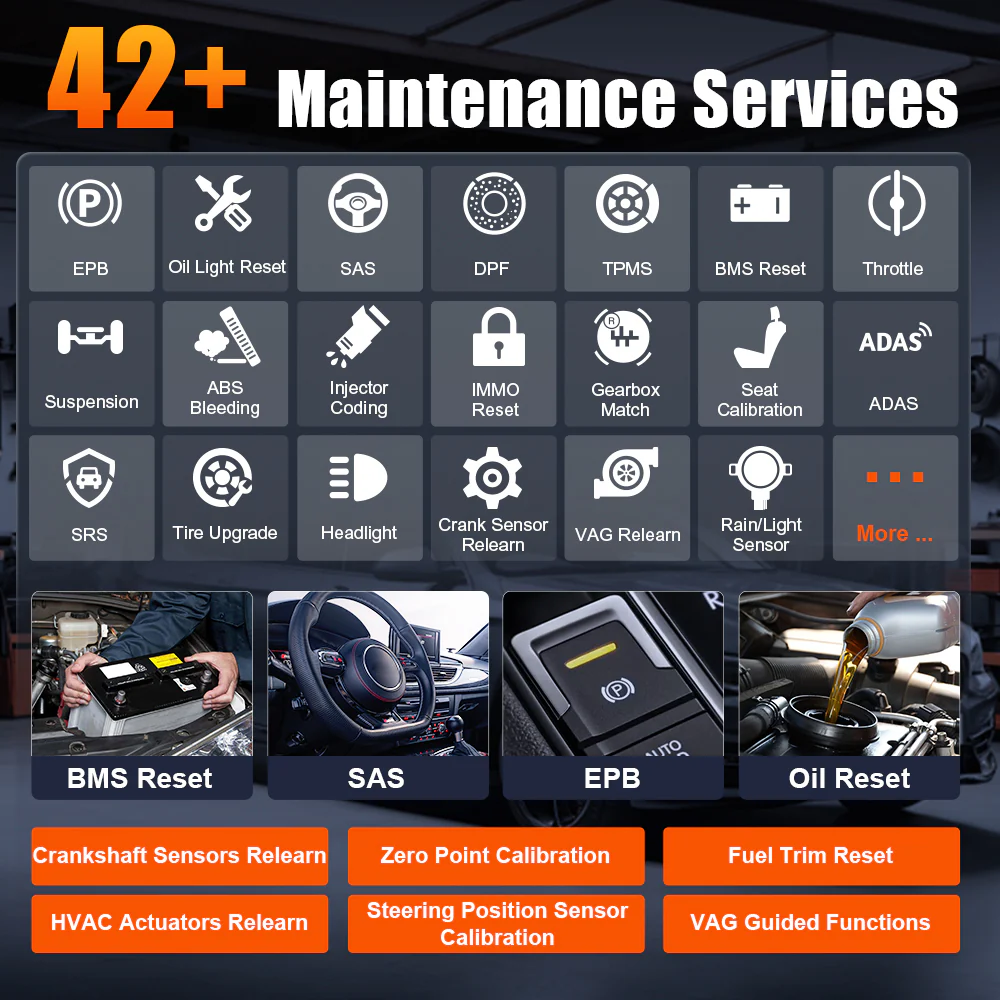 XTOOL D9HD Smart Diagnostic System, Car & Light & Heavy Duty Truck Diagnostic Tool